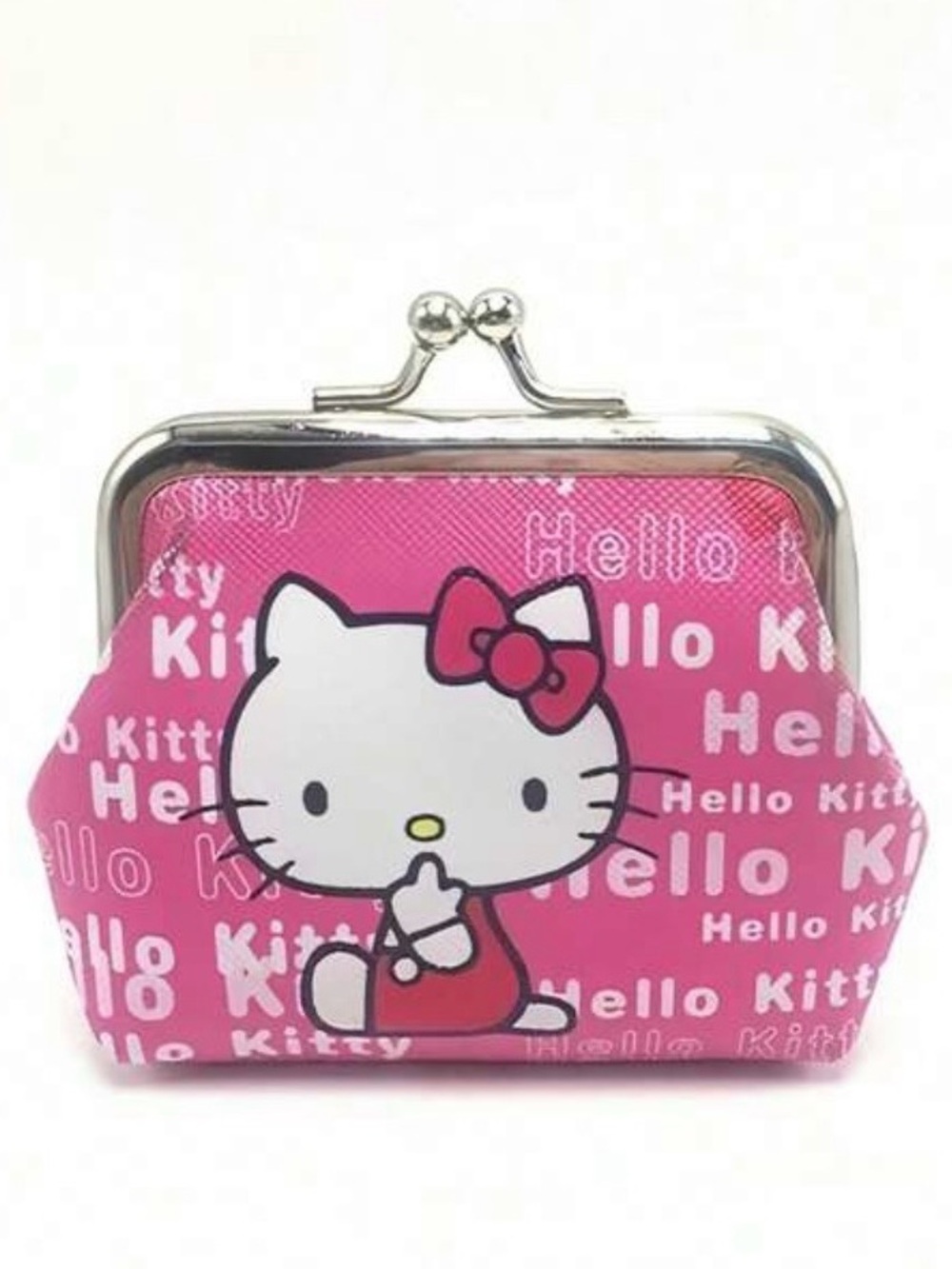 NEW Hello Kitty Kiss-Lock Coin Purse/Pouch